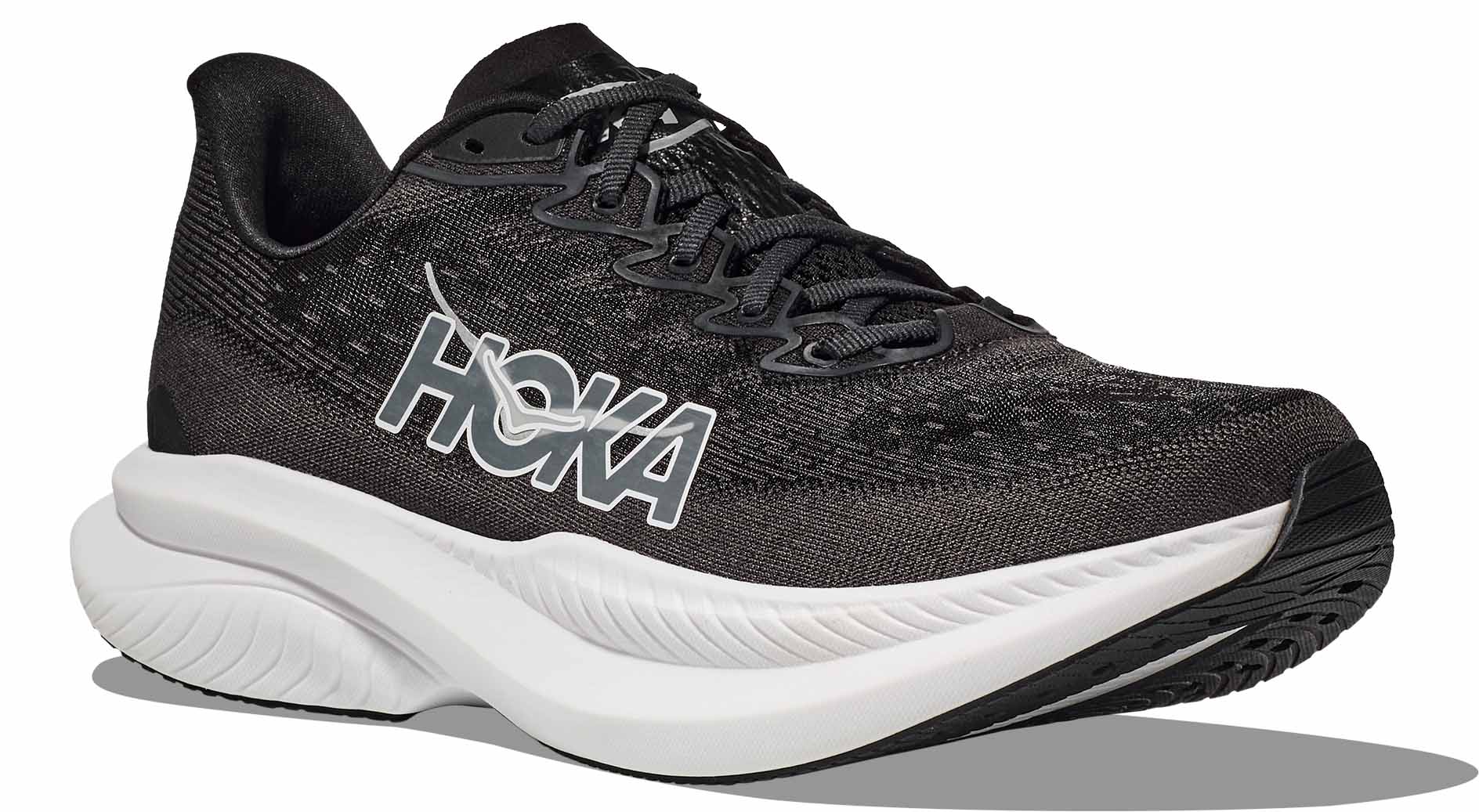Mach 6 Wide Herre Black/White