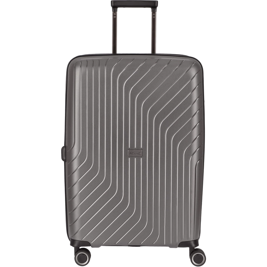 Somko Wave - 4-Rollen-Trolley M 67 cm erw. anthrazit