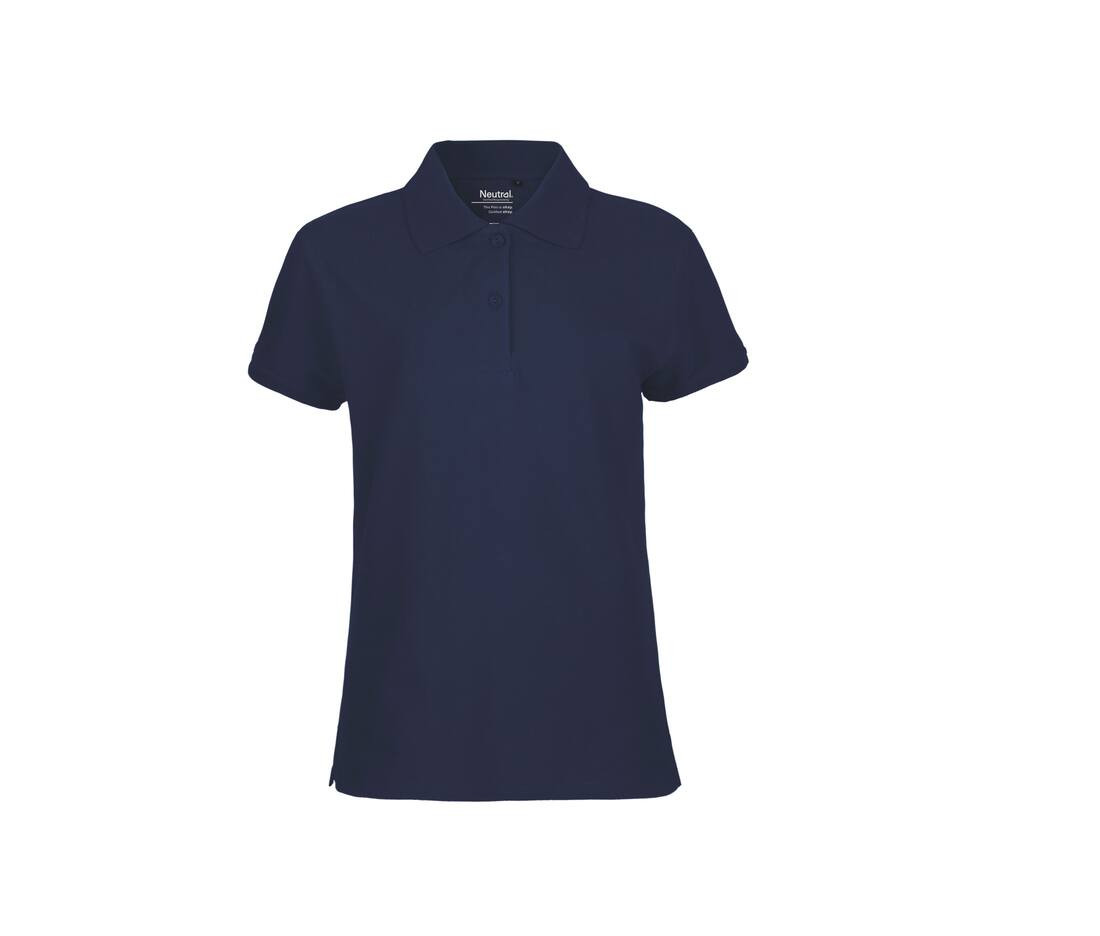 NEUTRAL O22980 - Polo Femme Matelassé en Coton Bio Confortable