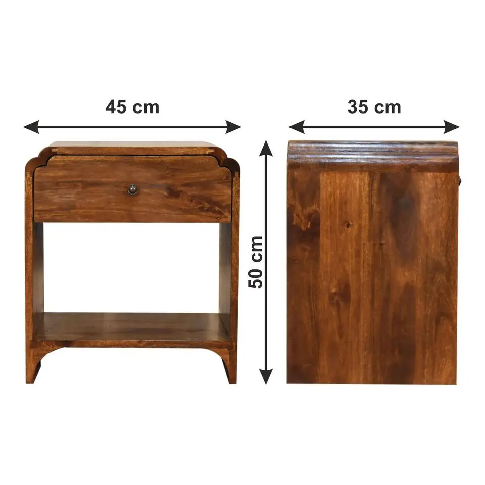 Artisan Furniture Massief Houten Nachttafel Newton