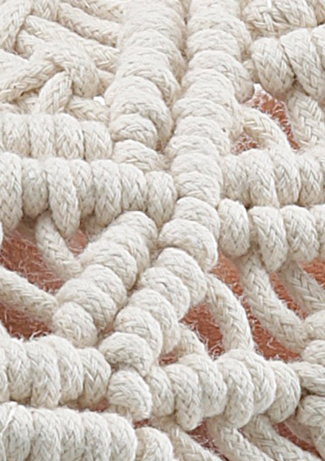 VERBENAS Pantoffel »Raga Knots Digital«  Sommerschuh, Pool Slides, Flat in gehäkeltem Look