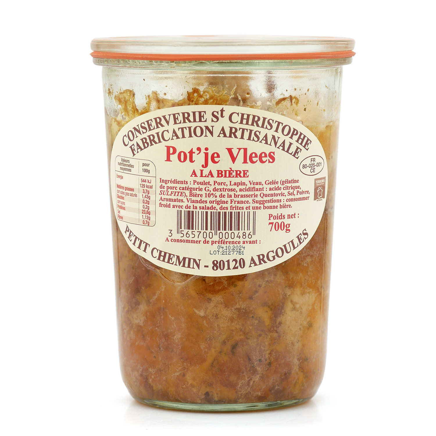 Pot'je Vlees à la bière