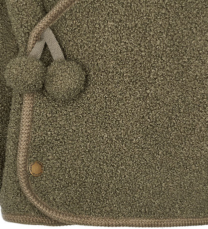 MarMar Fleecejacke - Teddy - JoJo - Olive Leaf
