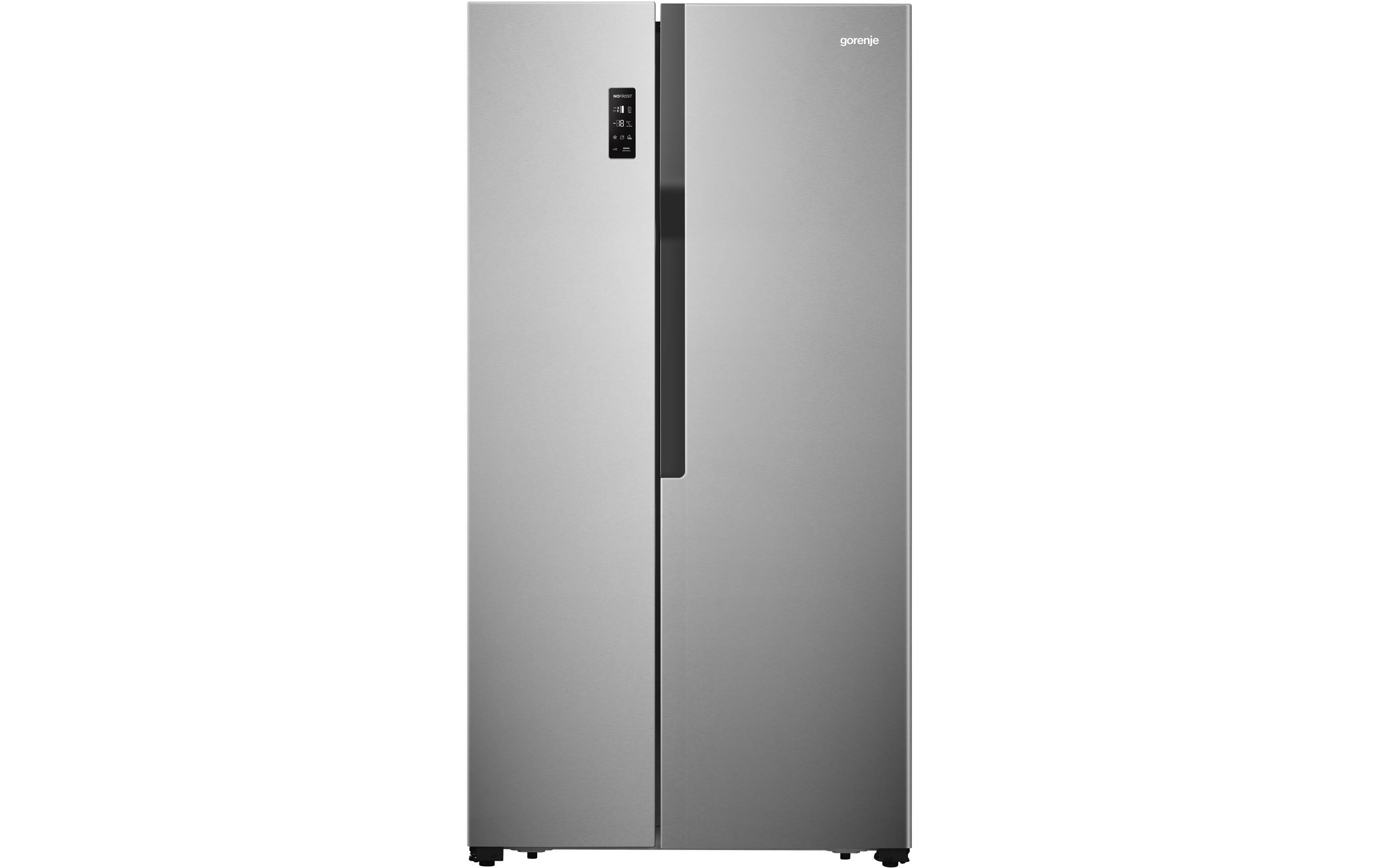 Foodcenter NRS 918 EMX-CH Silber<br>Side by Side Kühl- und Gefrierteil