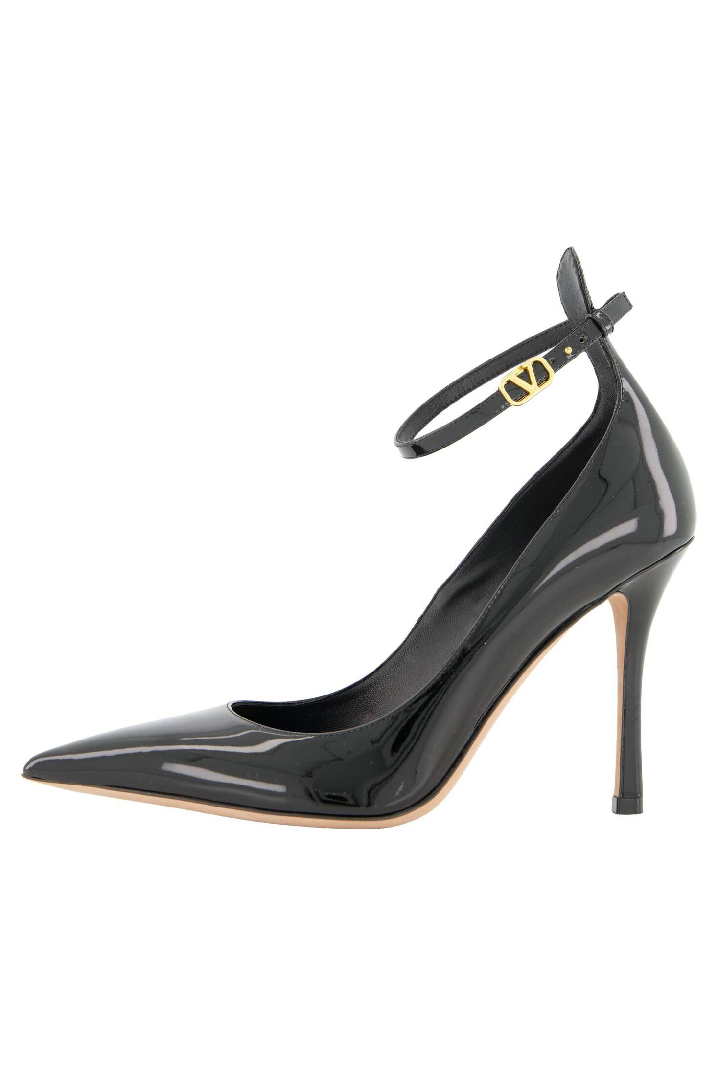 Valentino Garavani| Damen Pumps TAN-GO Aus Lackleder