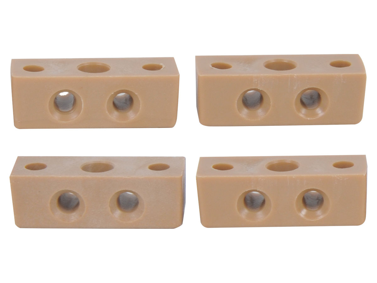 Obelink PVC hoekverbinders - light brown