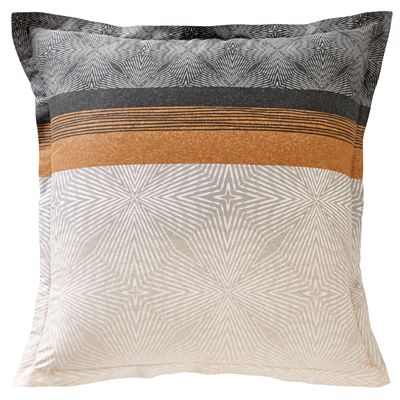 Linge de lit en satin de coton rayures de motifs