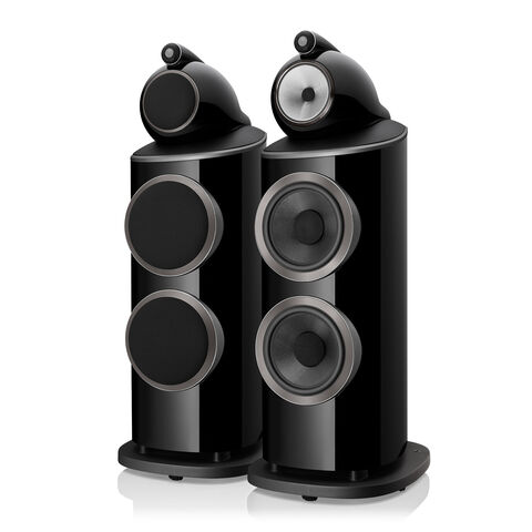 Bowers & Wilkins 801 D4 – de ultieme vloerluidspreker uit de 800 Series Diamond Zwart hoogglans