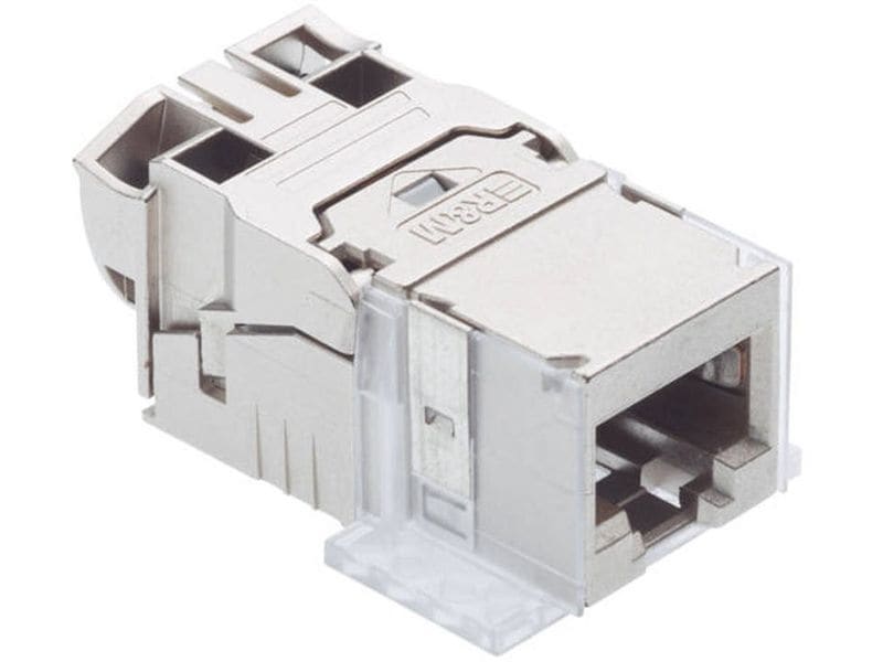 Feller EDIZIOliv AP-Netzwerkdose 2 x RJ45 AP-Montageset R M freenet mit Anschlussmodul R&M freenet Cat. 6A EL, 1x RJ45 geschirmt