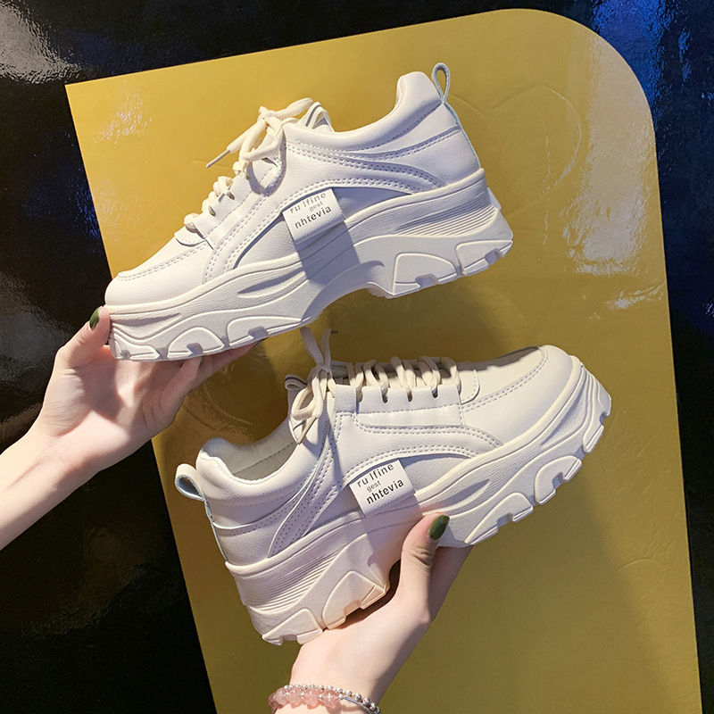 Sleeko - Platformsneakers van imitatieleer