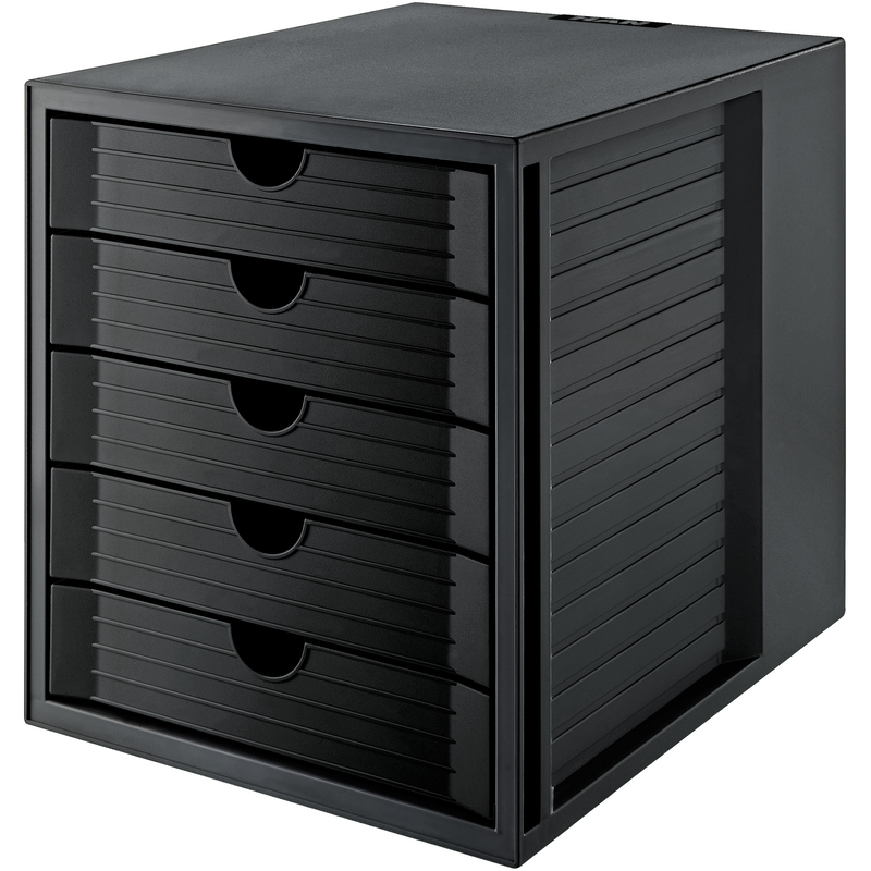 Han Schubladenbox Systembox Karma, schwarz