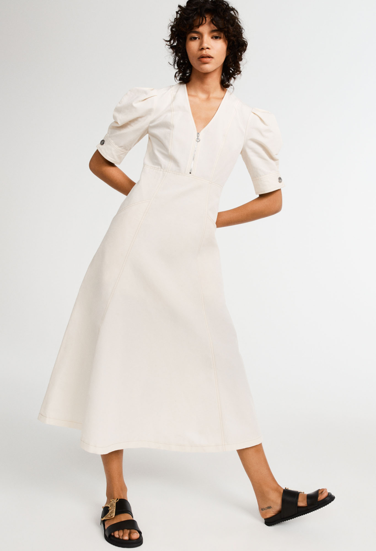 Robe ecrue