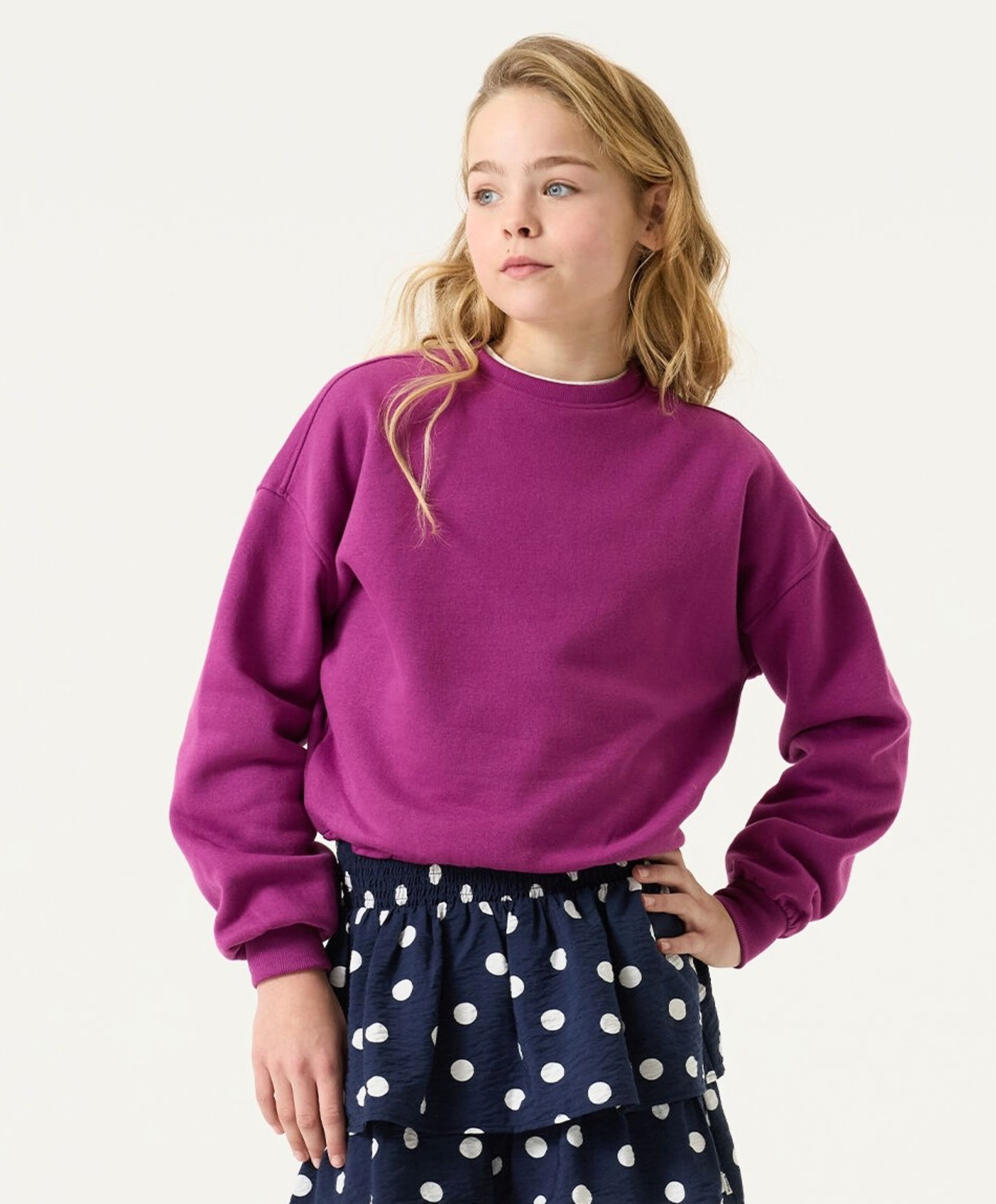 Garcia Meisjes sweater roze