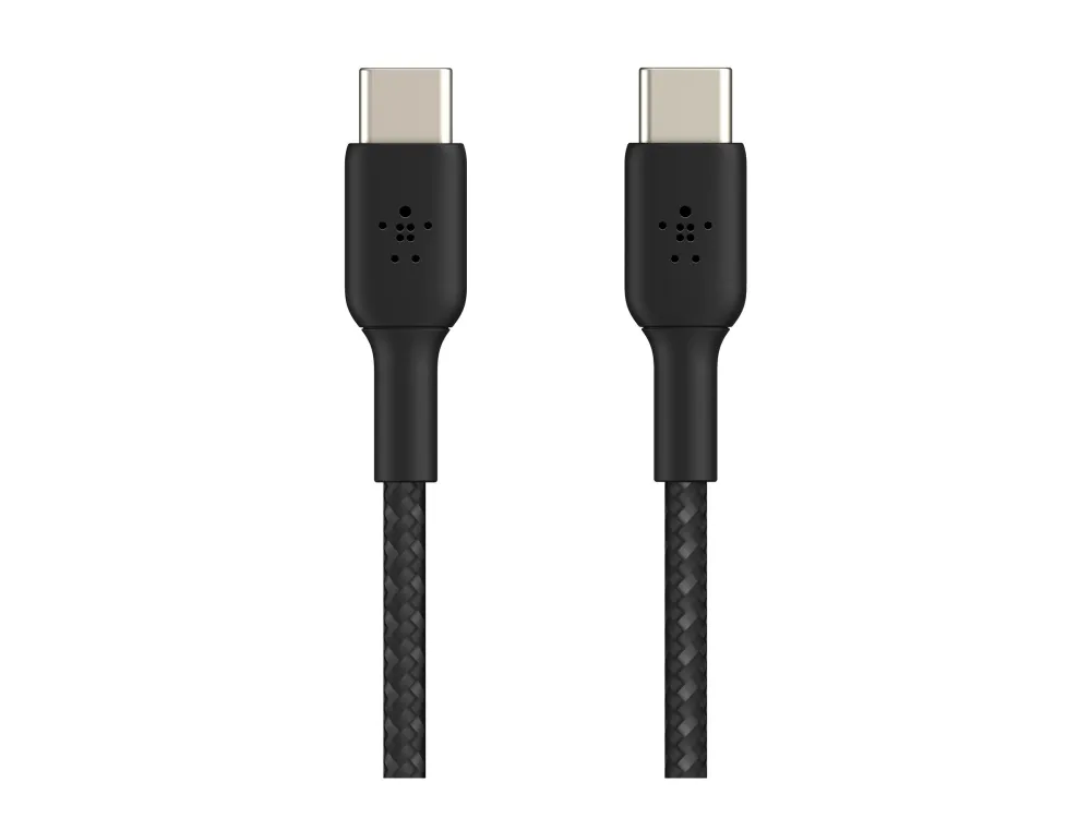 Belkin BoostCharge - USB-kabel - 24 pin USB-C (han) til 24 pin USB-C (han) - 1 m - sort