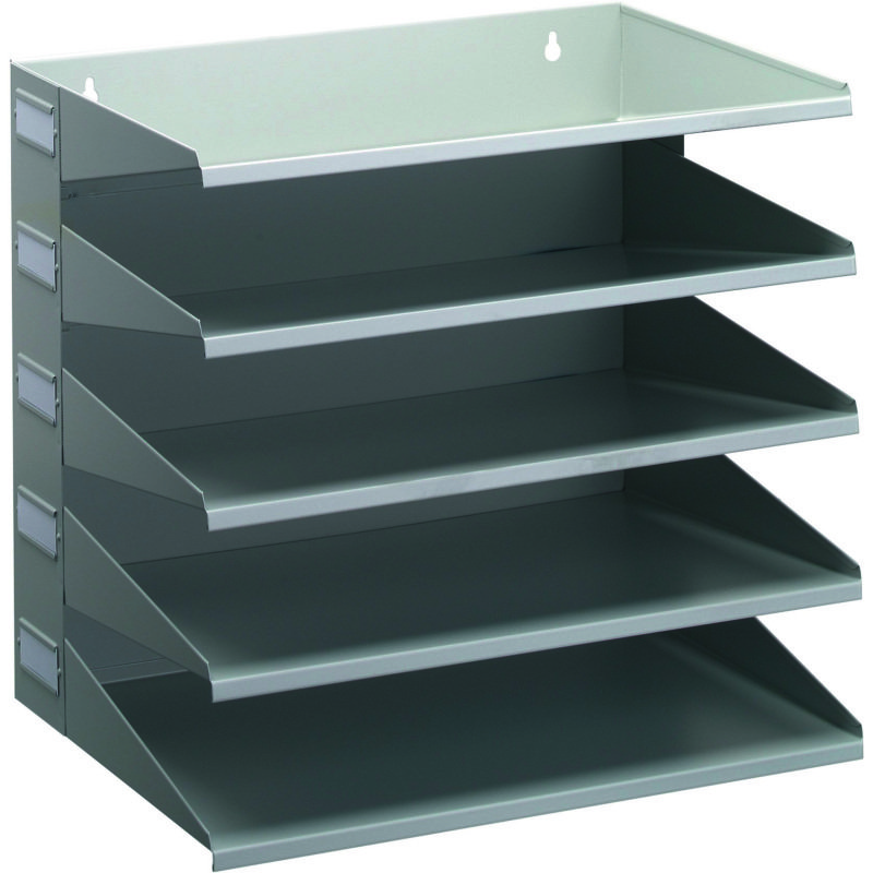 Trieur horizontal 5 compartiments DURABLE - gris