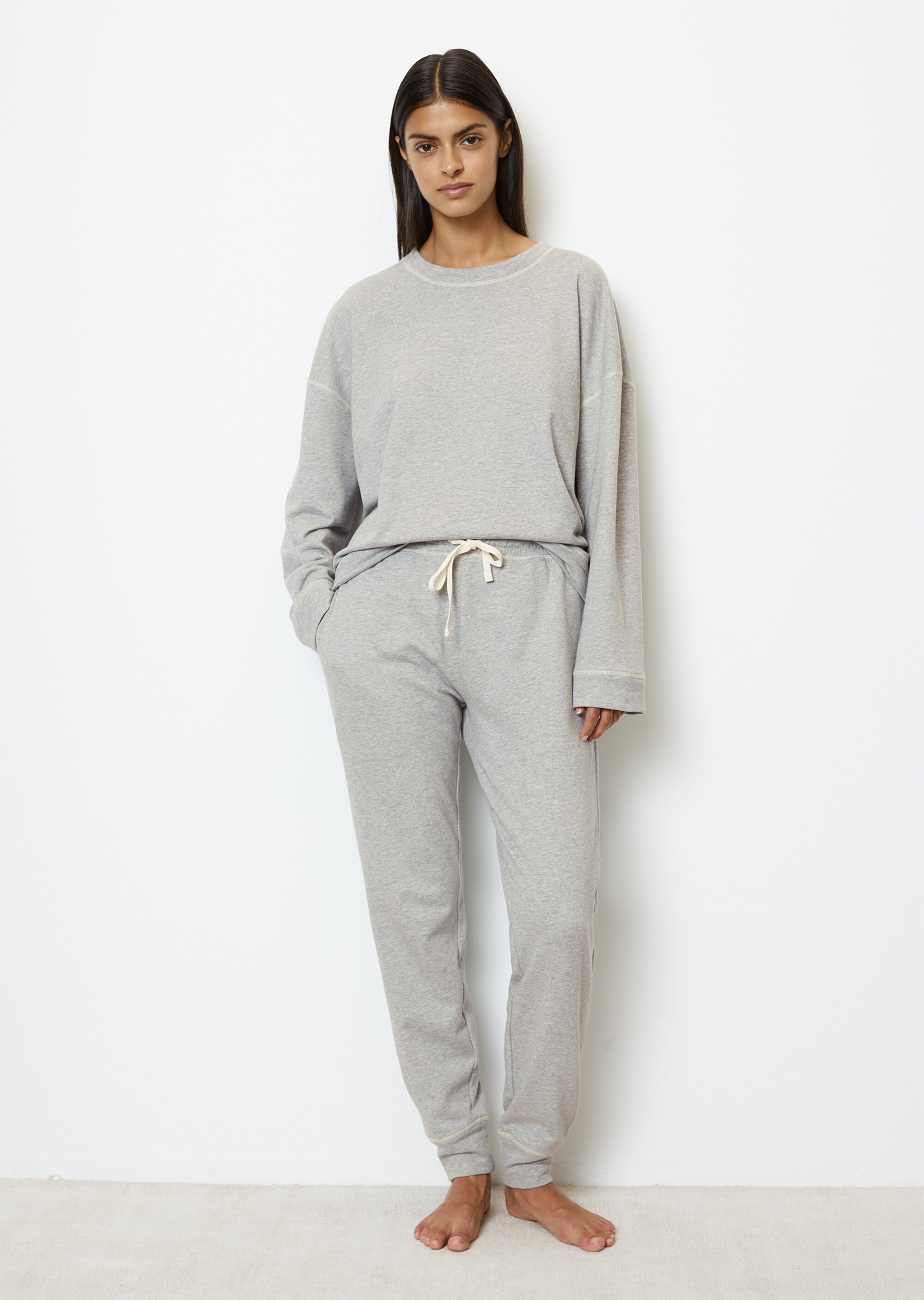 Lounge-Hose in leichter Sweat-Qualität