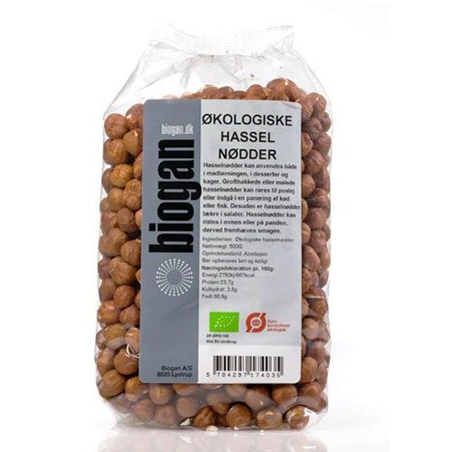 Biogan hasselnødder Ø - 500 g