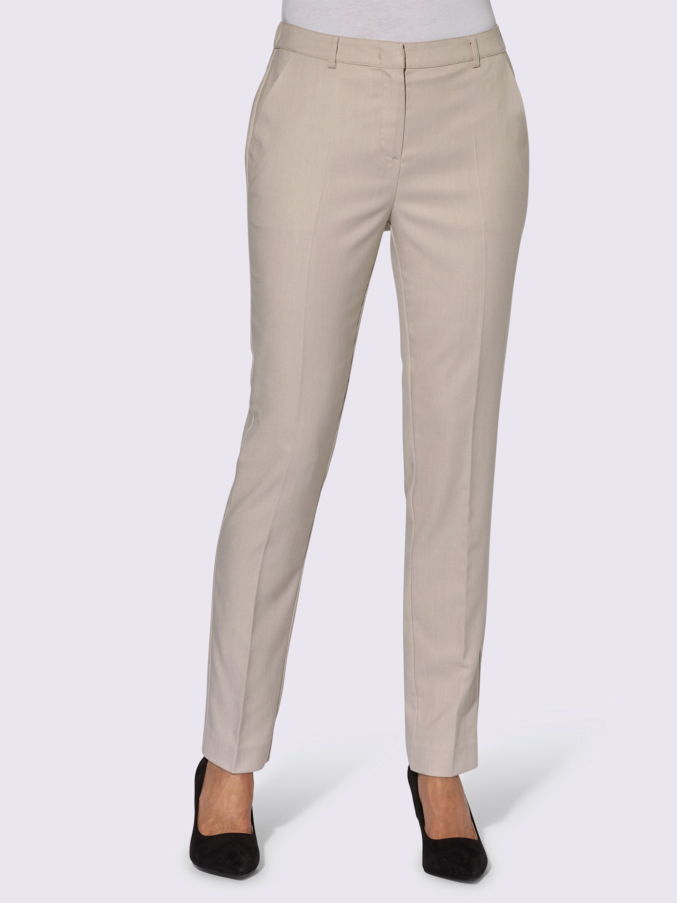 Pantalon structure fine