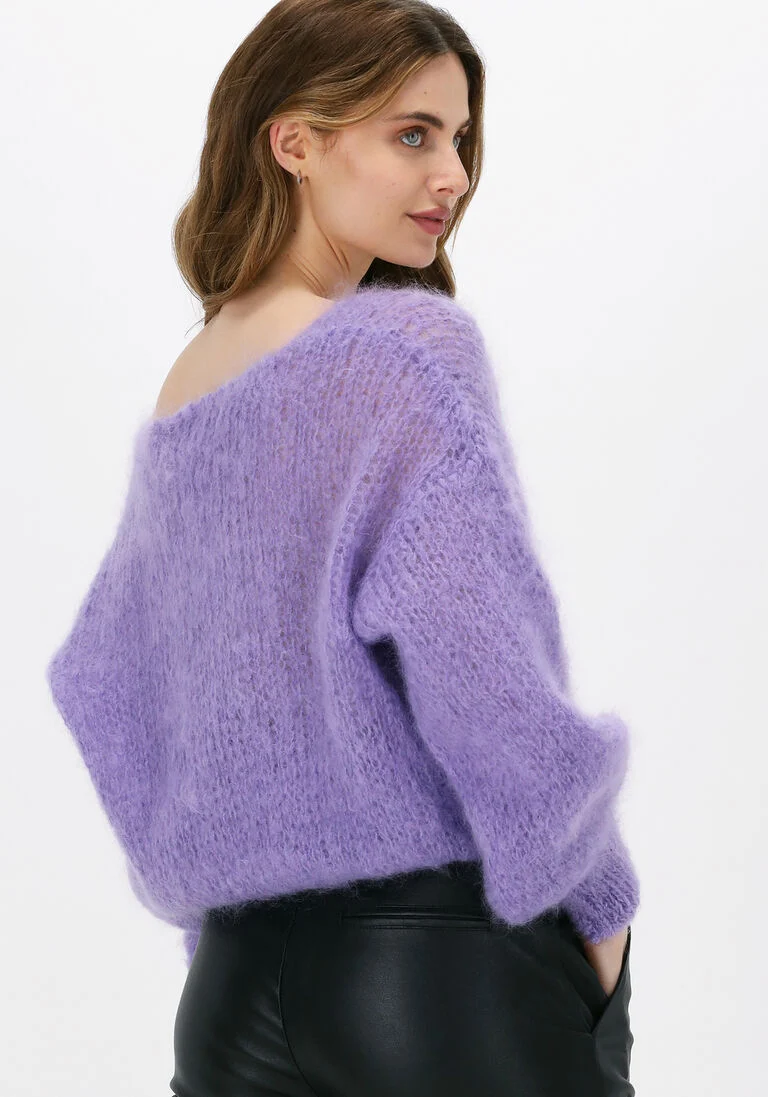 AMERICAN DREAMS lila american dreams trui milana ls mohair knit