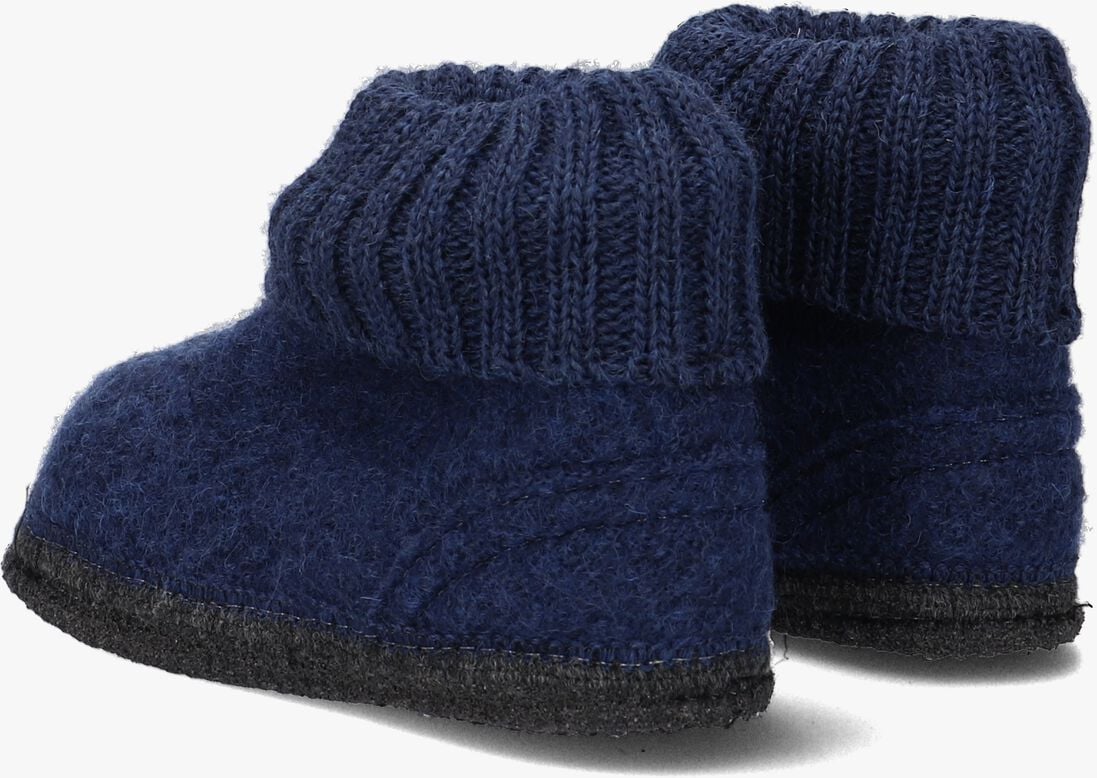 BERGSTEIN blauwe bergstein pantoffels cozy