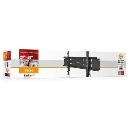 Barkan Spring Lock Flad/ buet tv-vægbeslag E30 vægbeslag, fast, 29-65
