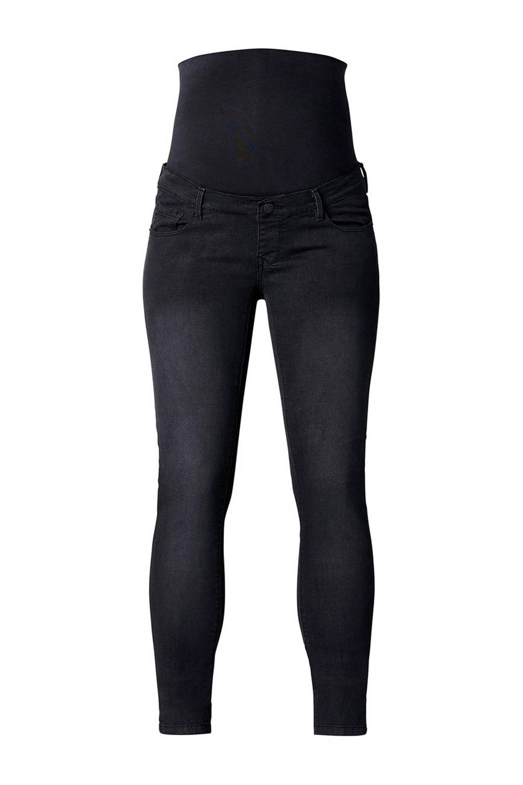 Noppies skinny zwangerschapsbroek Avi zwart