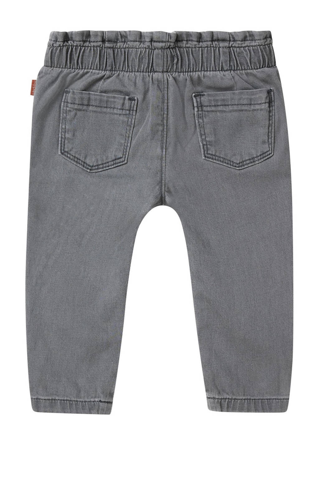 Noppies baby regular fit broek Valera grijs