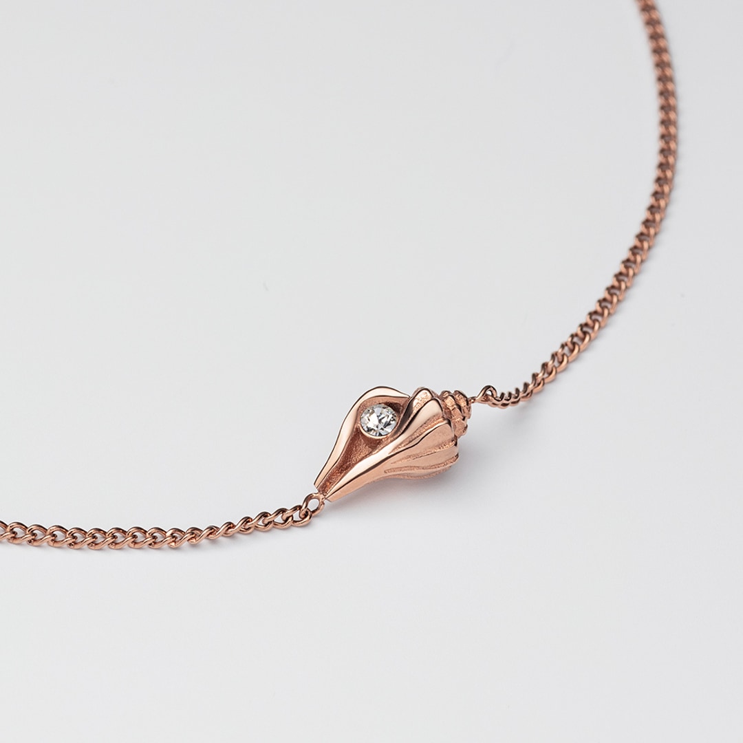 Paul Hewitt Armkette Sea Shell Marinium Ocean Steel Rosé