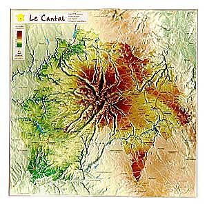 GEORELIEF - GEORELIEF D15 CANTAL 31X31