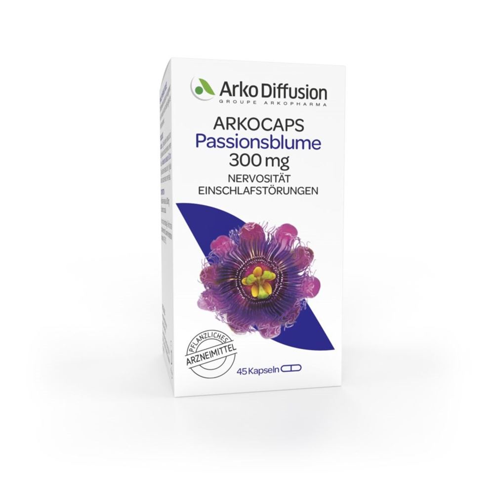 ARKOCAPS Passionsblume Kaps 300 mg pflanzlich Ds 45 Stk