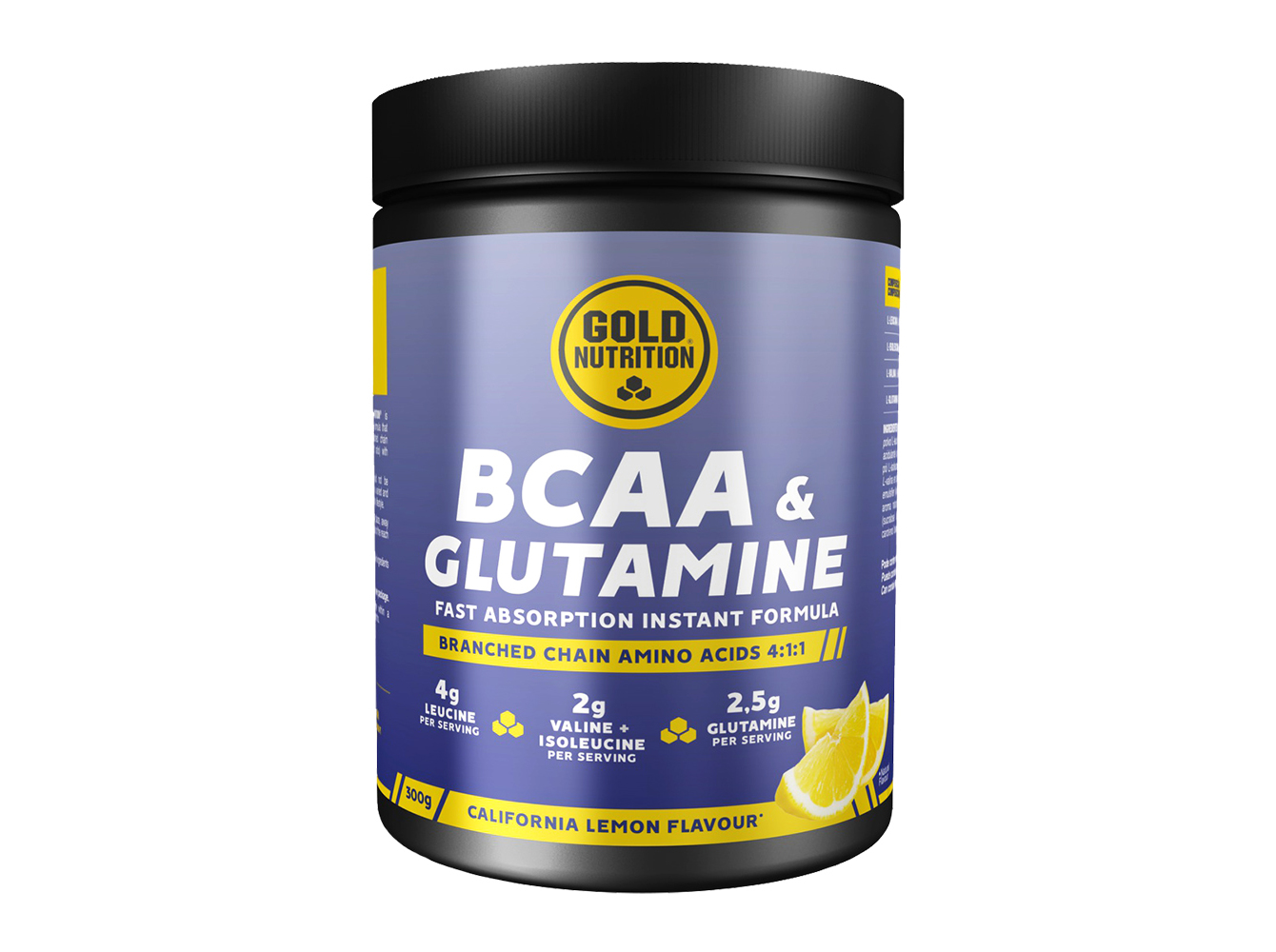 SUPLEMENTO GOLDNUTRITION BCAA'S LIMÃO-LIMA 300G