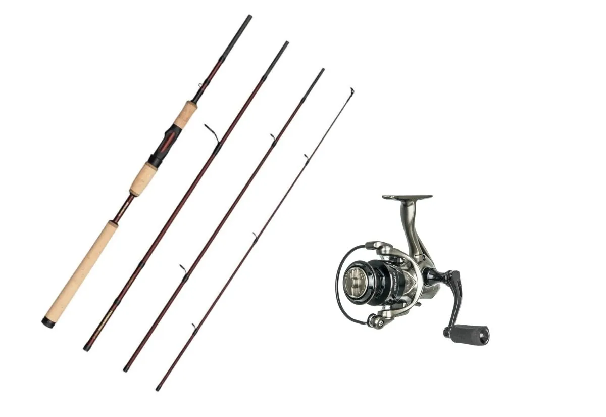 AbuGarcia Tormentor2 Travel 2.74m 15-45/Lawson Baitwinder Bw5 4000