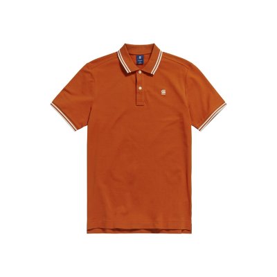Polo à manches courtes homme Dunda Slim Stripe G-STAR