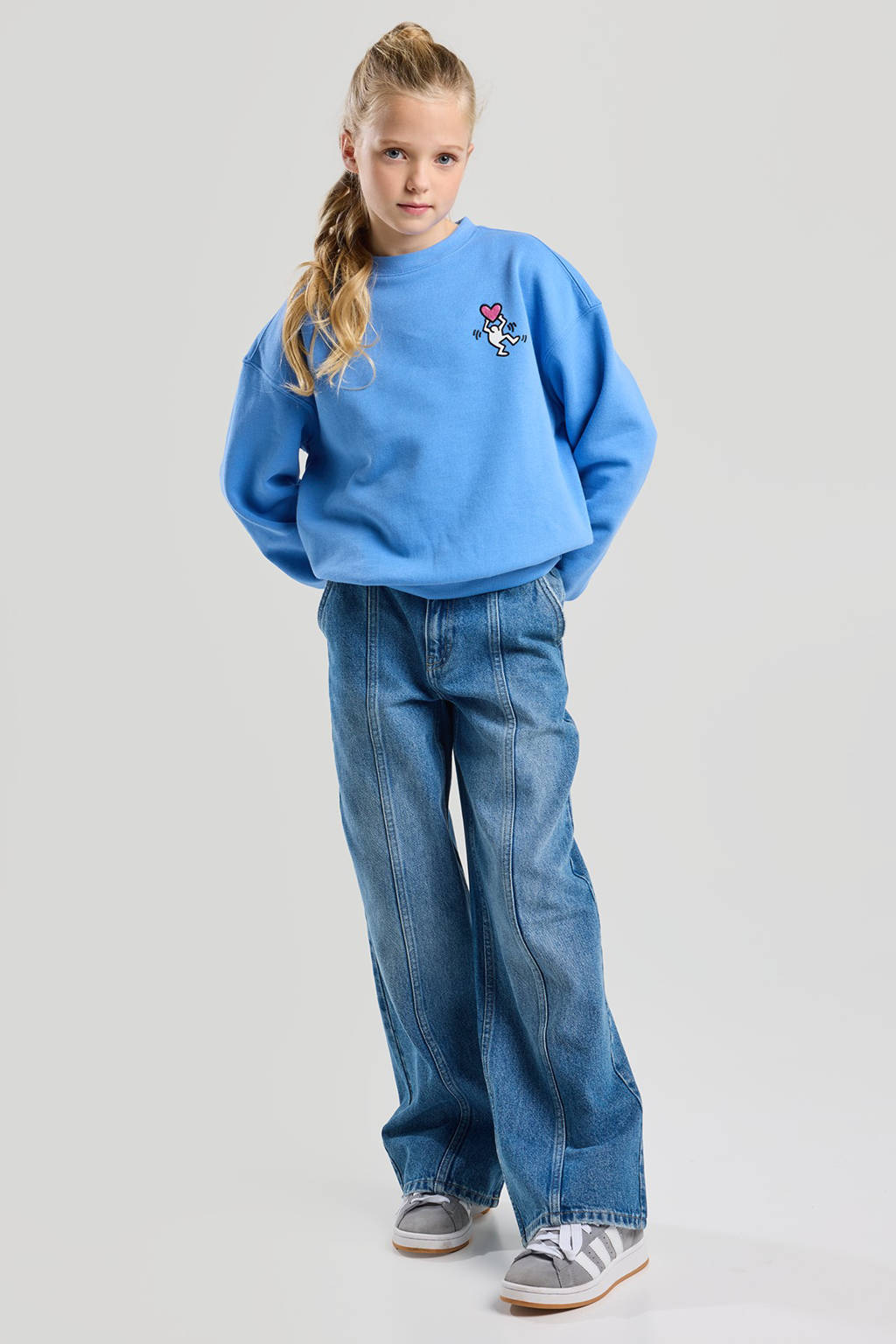 America Today sweater blauw