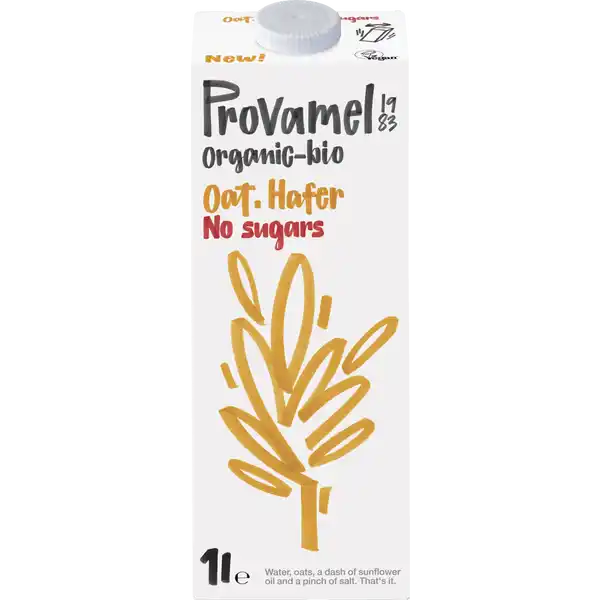 Bio Haferdrink ohne Zucker