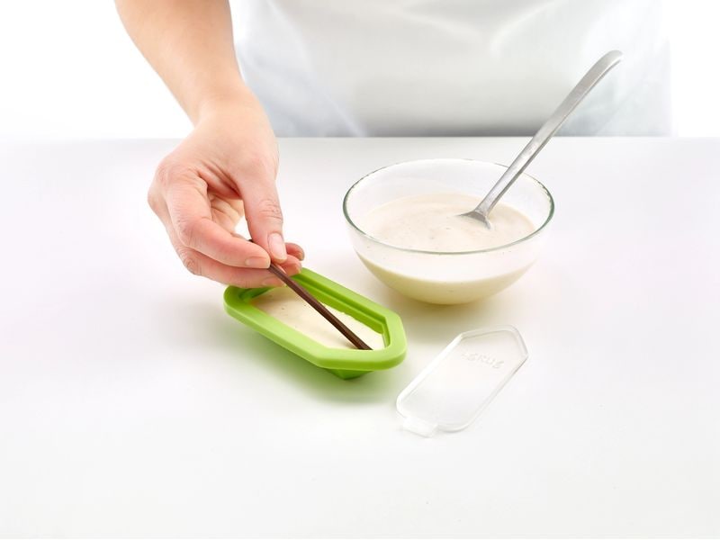 Lékué Glaceform Fun, Silikon, 4er Set Set zur Herstellung von hausgemachtem Eis