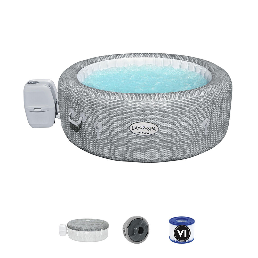 Spa gonflable Lay-Z-Spa® Honolulu Bestway 4 à 6 places Ø196 x H71 cm