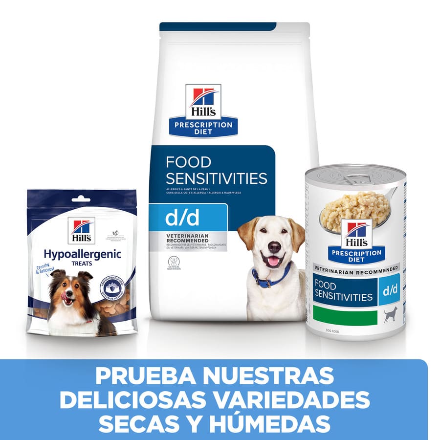 Ração Hill's Prescription Diet Food Sensitives d/d para Cães com Pato