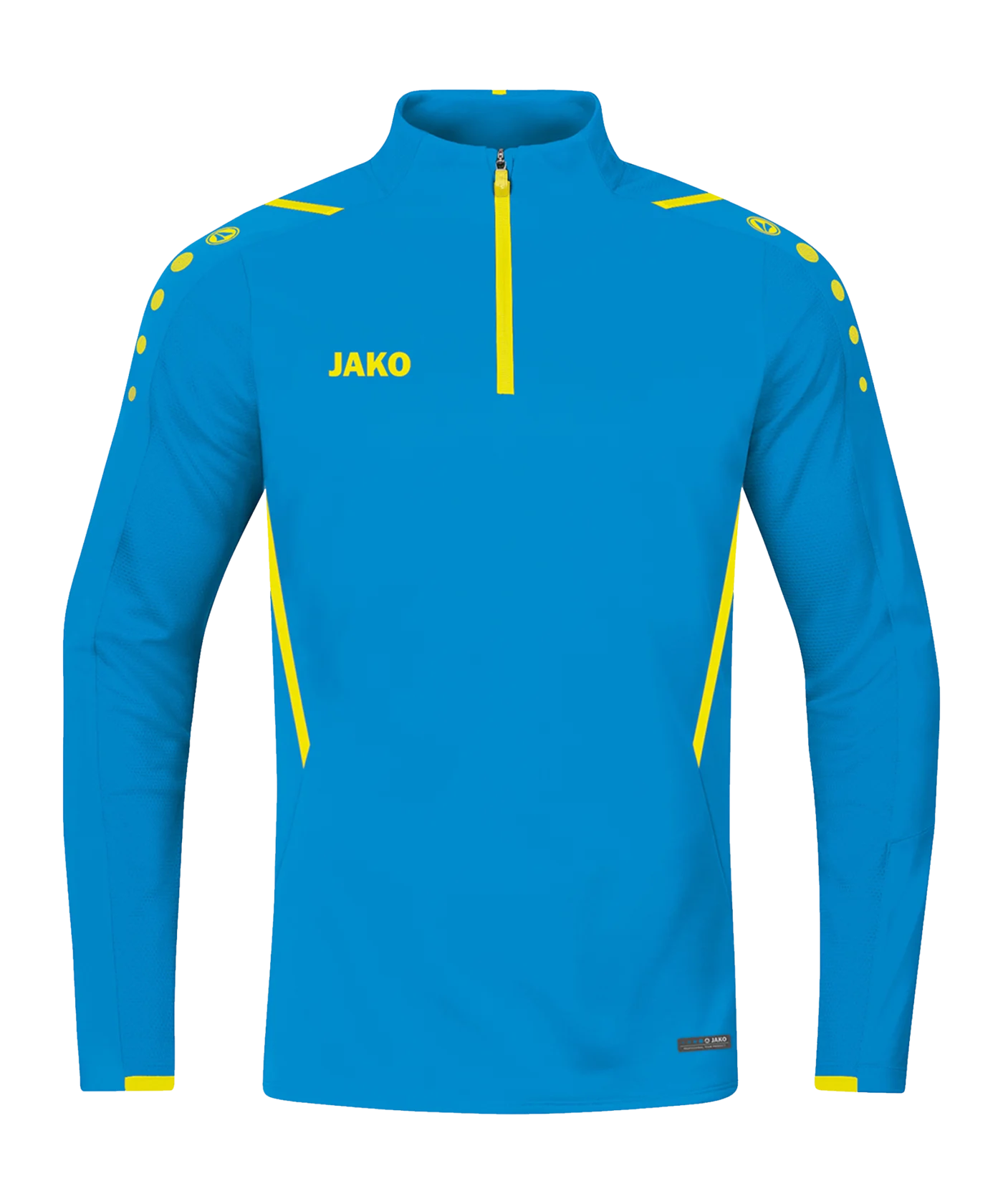 JAKO Challenge Ziptop Blau Gelb F443
