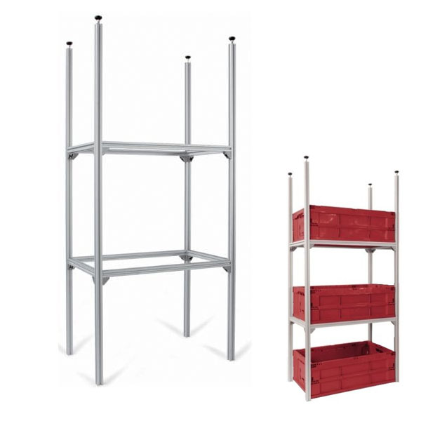 Lot de 3 Bacs de rangement GARAGE BOX FIAMMA