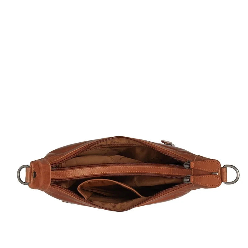Chesterfield Brand Mirave Schoudertas Cognac