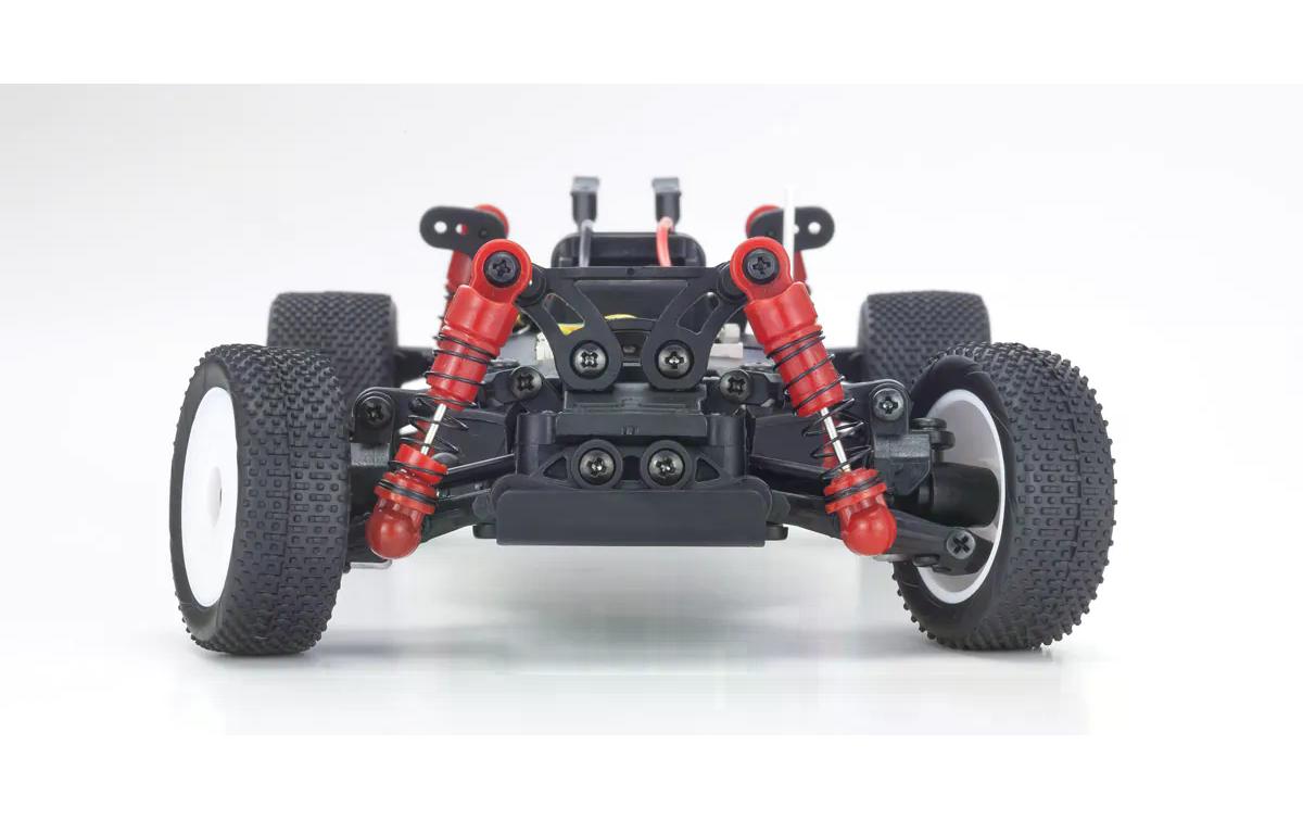 Buggy Mini-Z Inferno MP9 TKI13 4WD Gelb / Blau, ARTR, 1:27<br>Vollwertiger Performance Buggy im Mini-Z Format als Readyset