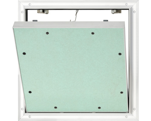CeraMatic betegelbaar toegangspaneel met gipsplaatinzetstuk GKBI 2 x 12,5 mm en vangvoorziening 600 mm x 600 mm