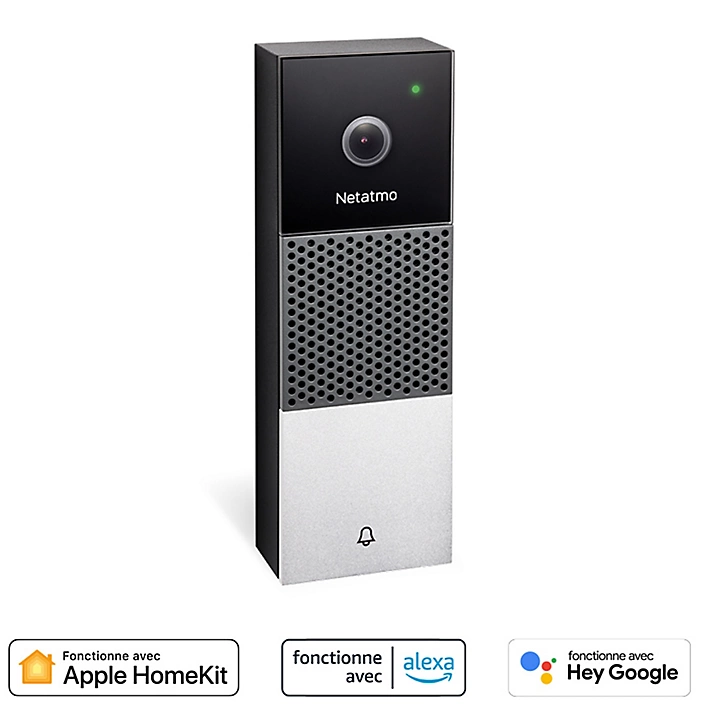 Sonnette vidéo filaire intelligente Netatmo