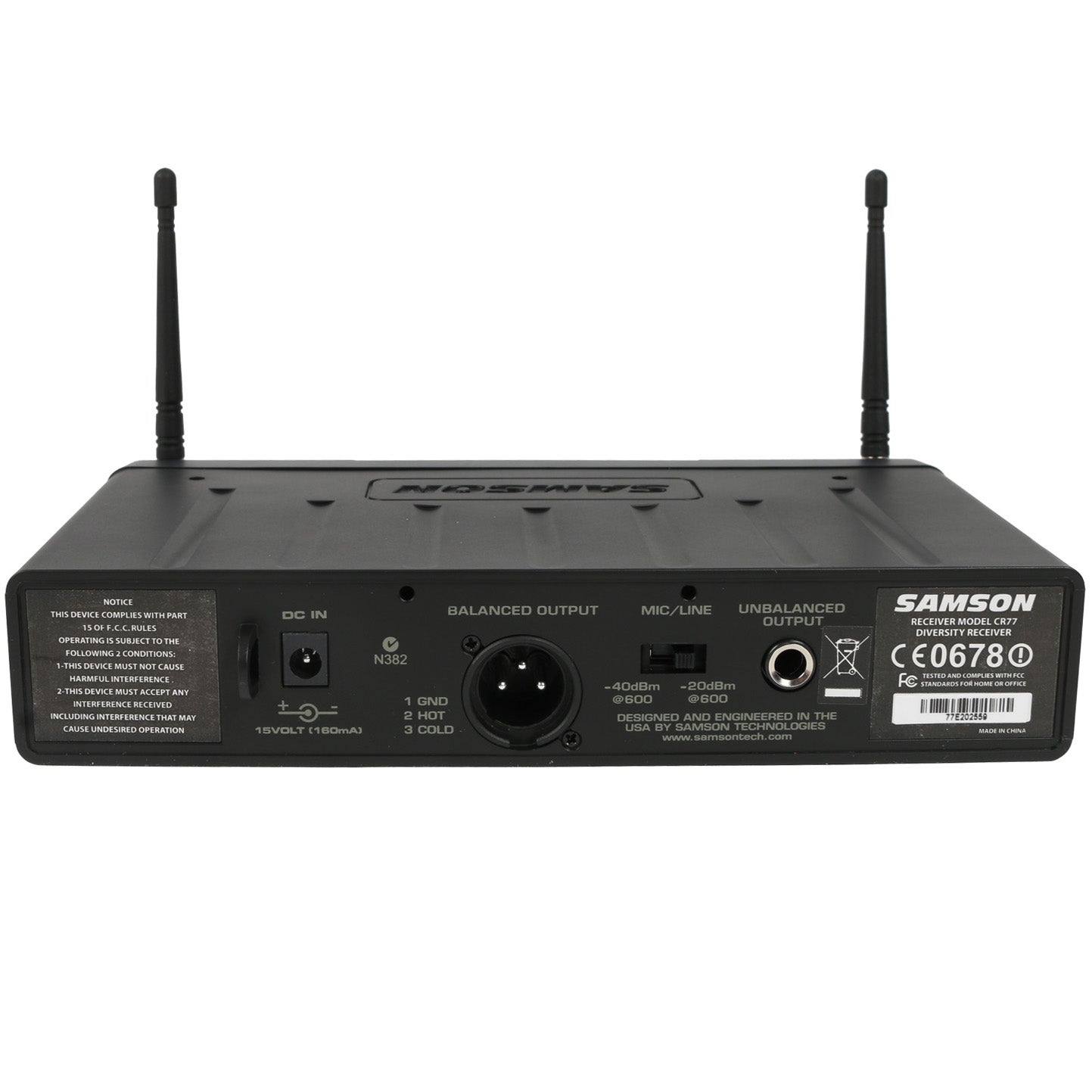 Samson Airline 77 AH7 fitness headset (E4, 864.875 MHz)