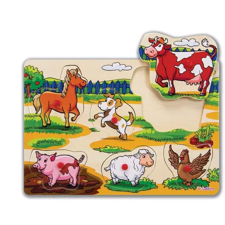 Simba Eichhorn Steckpuzzle sortiert