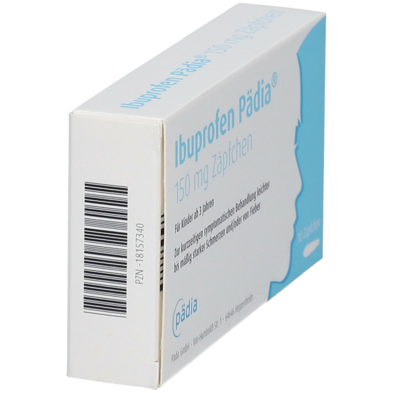 Ibuprofen Pädia® 150 mg Zäpfchen