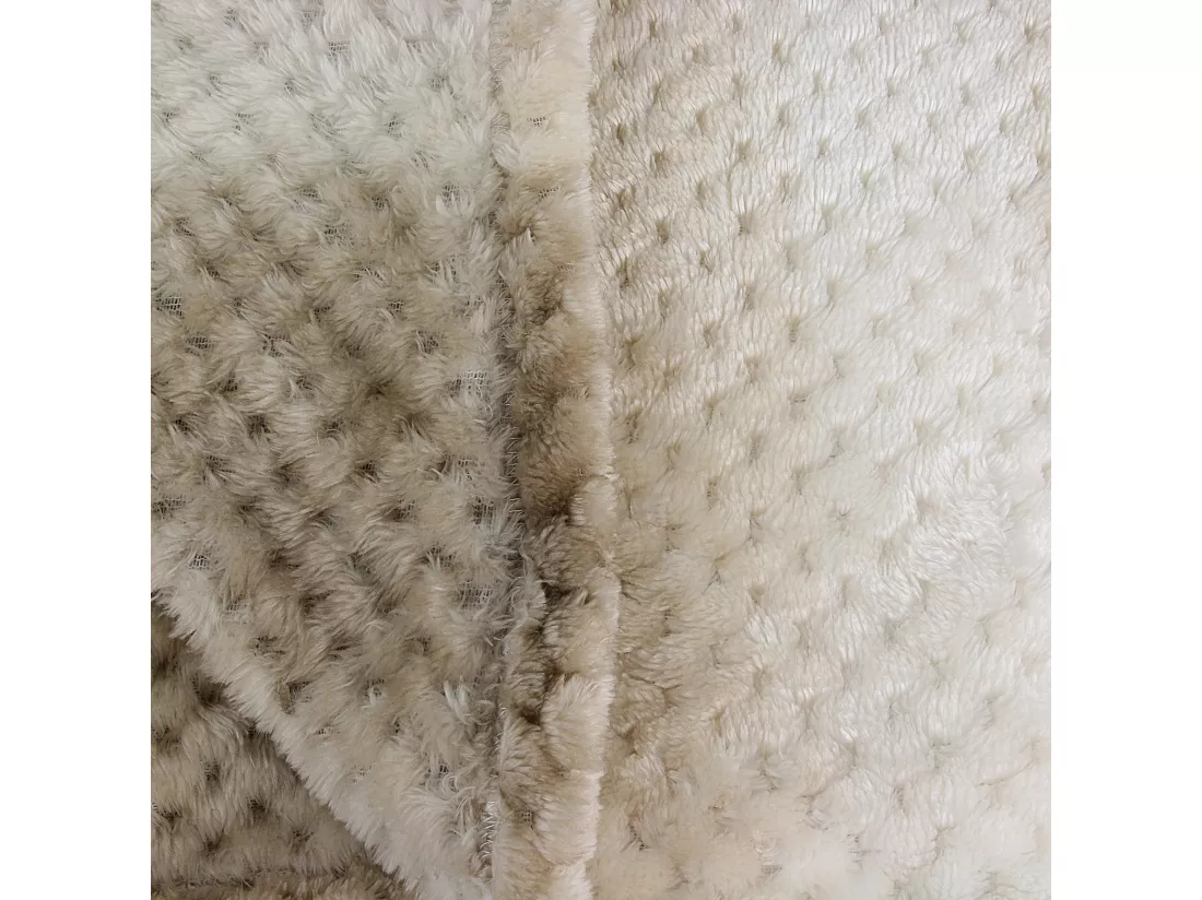 Plaid Nid Abeille Beige Xxl 150x200cm