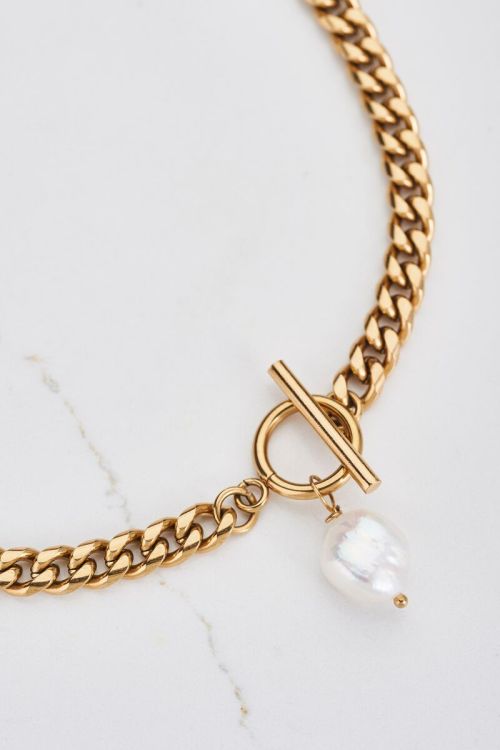 Schakelketting met parel