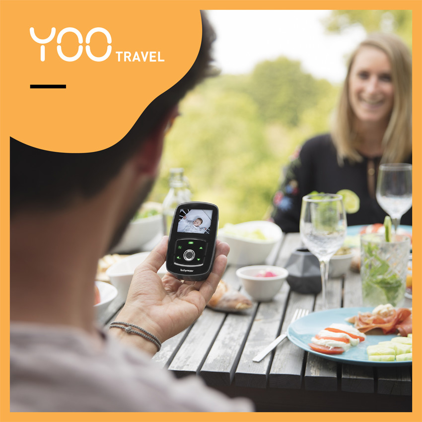 Babyphone vidéo Yoo-travel – Noir